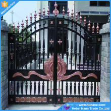 Villa house gate grill design / gates for door grill design powder coated / gate designs for homes in square tubes